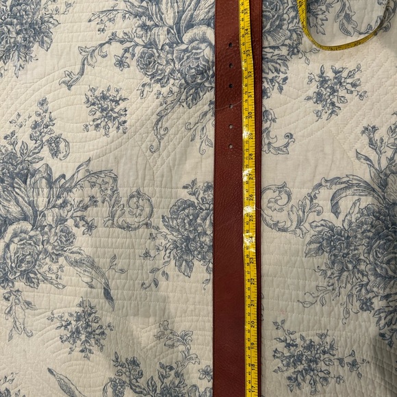 Jigsaw leather belt in mauve size Medium - Picture 3 of 6